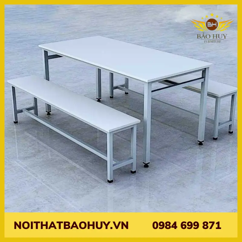 Bộ bàn ghế ăn công nghiệp DN059