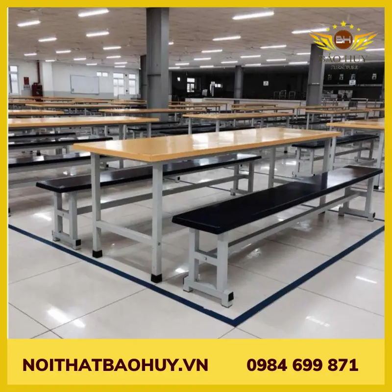 Bộ bàn ghế ăn công nghiệp DN061