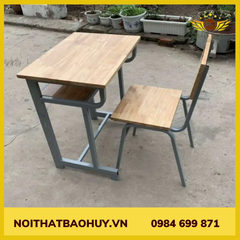 Bàn ghế học sinh 01 chỗ BHS 109