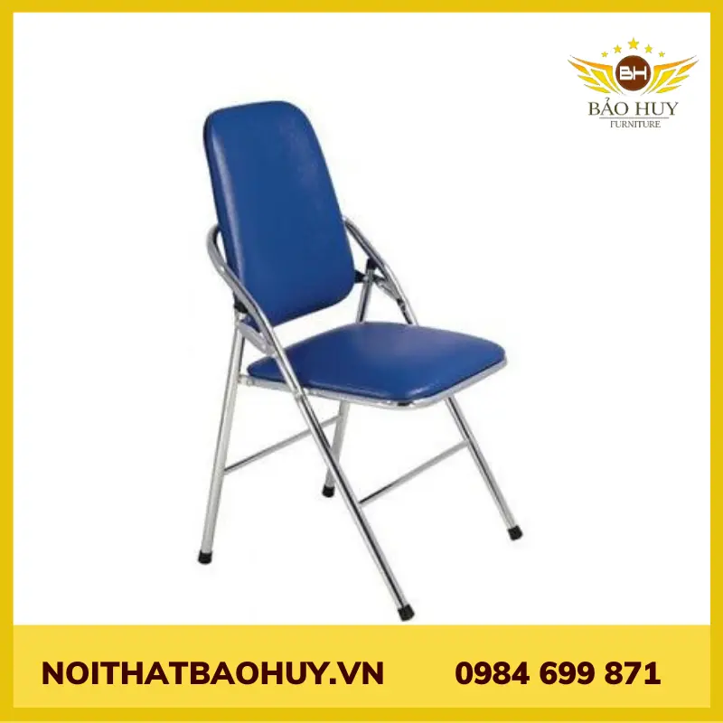 Ghế gấp thái inox lưng lớn GX02