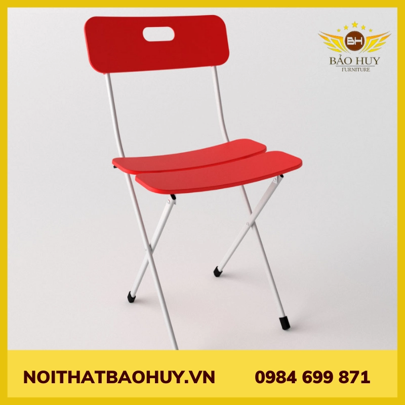 Ghế xếp nhựa 3 lá GX05