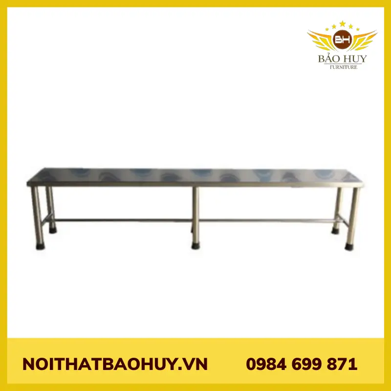 Ghế băng dài inox 1m9 GCI 06