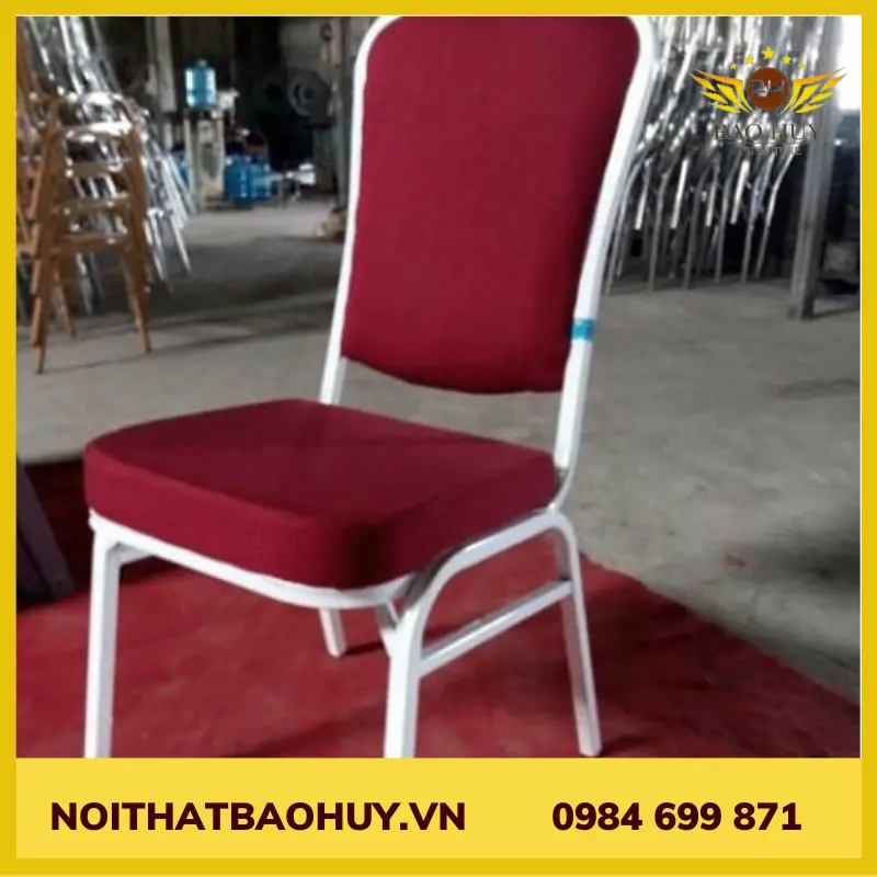 Ghế sắt nhà hàng bọc nệm GNH 11