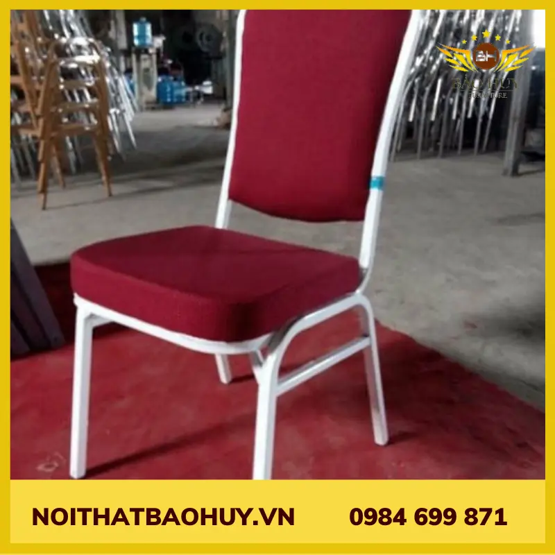 Ghế nhà hàng khung sắt bọc nệm GNH 01