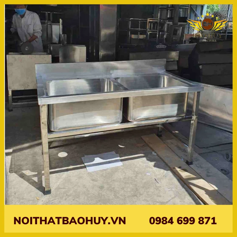 Chậu Rửa inox mẫu 3
