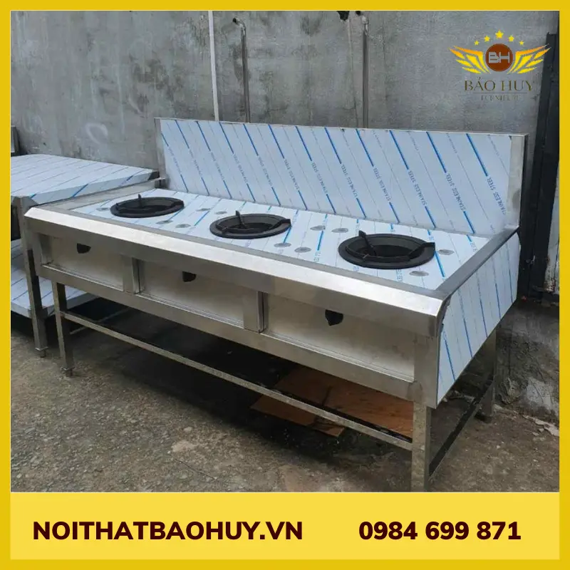 Bếp ăn inox công nghiệp