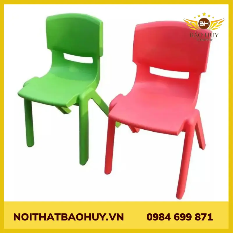 Ghế nhựa đúc cho mầm non GMN 101