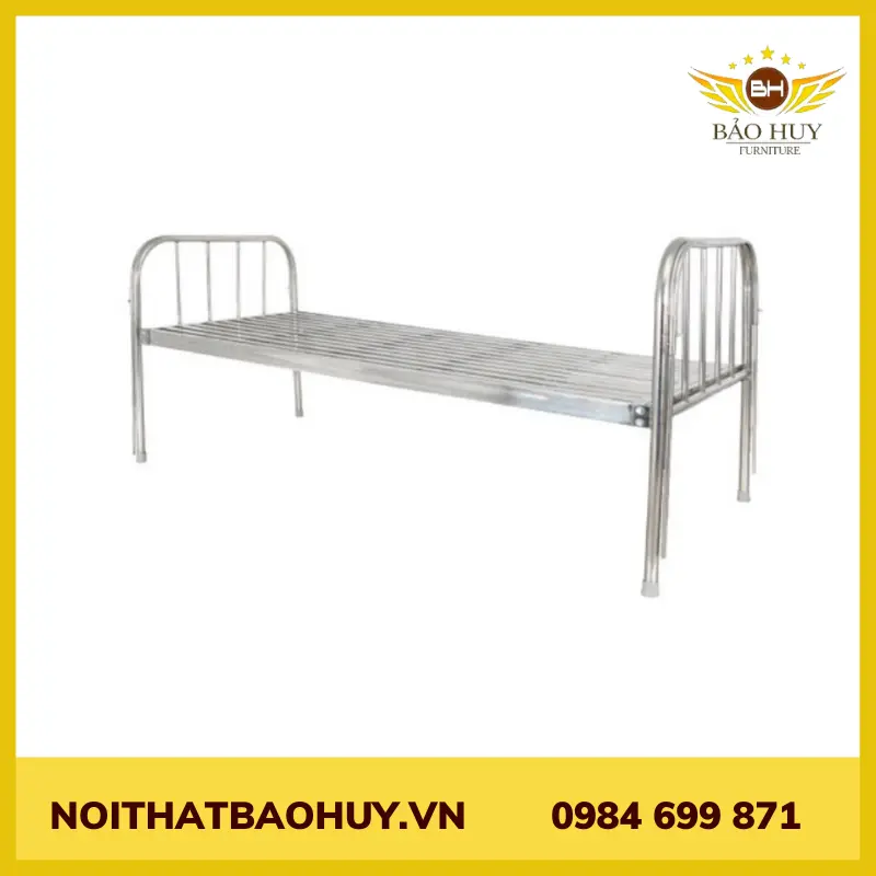 Giường y tế không nâng đầu, không nệm GYT 01