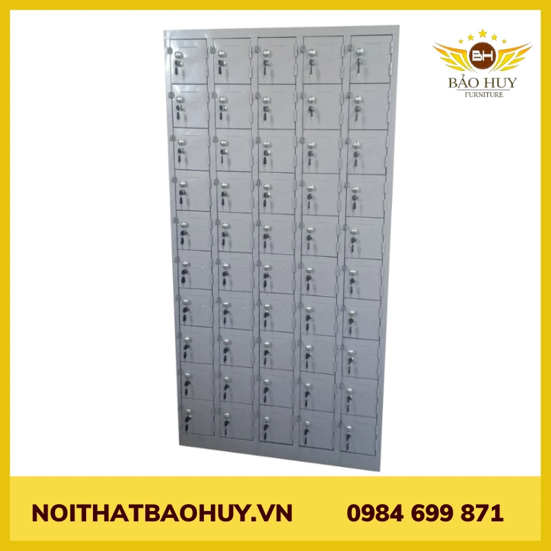 Tủ locker 50 ngăn 5 khoang lk50-5k