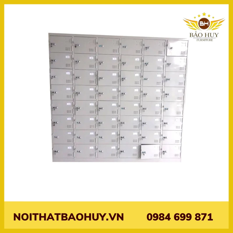 Tủ locker 48 ngăn 6 khoang LK48-6K