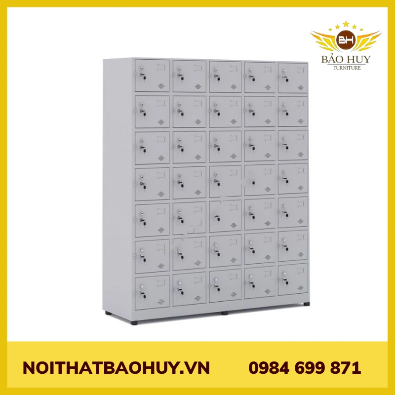 Tủ locker 35 ngăn 5 khoang LK35-5K