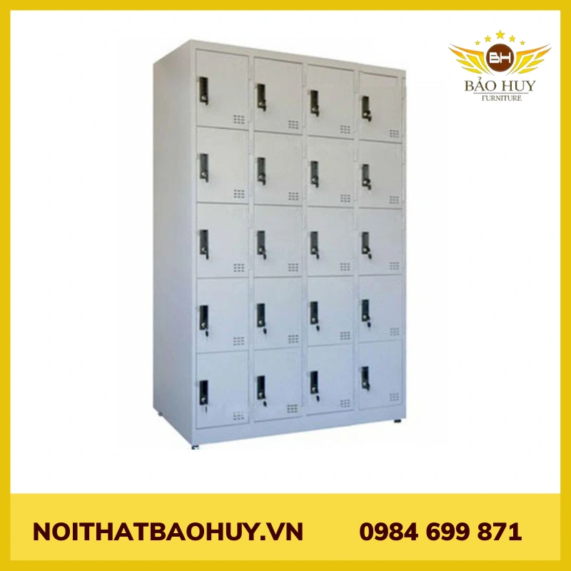 Tủ sắt locker 20 ngăn 4 khoang LK20-4K