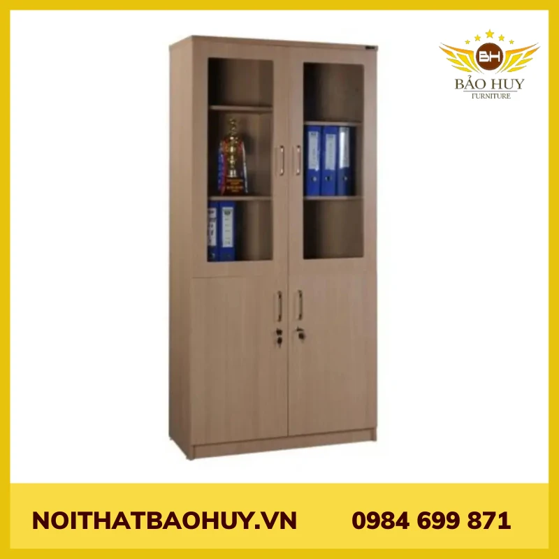 Tủ gỗ văn phòng TGVP-4C